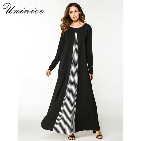 casual maxi dress cotton abaya stripe patchwork muslim long sleeve robes gowns loose style middle east moroccan islamic clothing, Red
casual maxi dress cotton abaya stripe patchwork muslim long sleeve robes gowns loose style middle east moroccan islamic clothing, Red