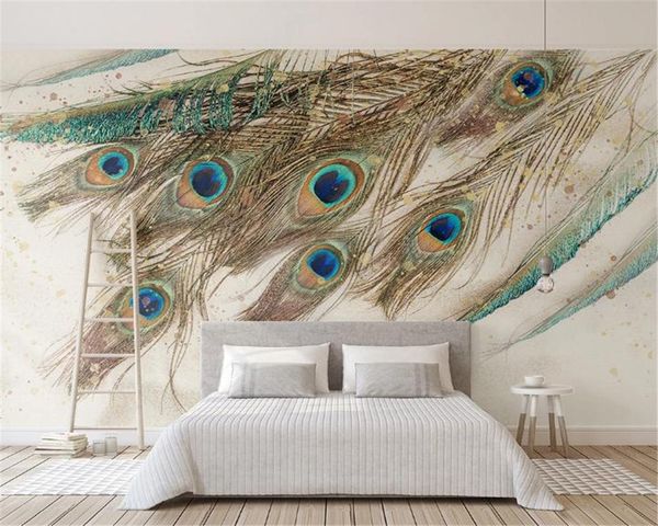 3d wallpaper walls retro fashion peacock feather tv background wall living room bedroom wallcovering hd wallpaper
3d wallpaper walls retro fashion peacock feather tv background wall living room bedroom wallcovering hd wallpaper