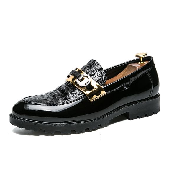 fashion men leather loafers brand shoes classic brogue mans footwear formal shoes men casual water chestnut chaussure homme, Black
fashion men leather loafers brand shoes classic brogue mans footwear formal shoes men casual water chestnut chaussure homme, Black