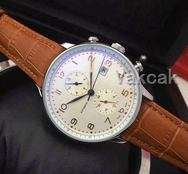brown leather iw luxury fashion pp mechanical mens designer stainless steel automatic movement watch sports mens self-wind wristwatches, Slivery;brown
brown leather iw luxury fashion pp mechanical mens designer stainless steel automatic movement watch sports mens self-wind wristwatches, Slivery;brown