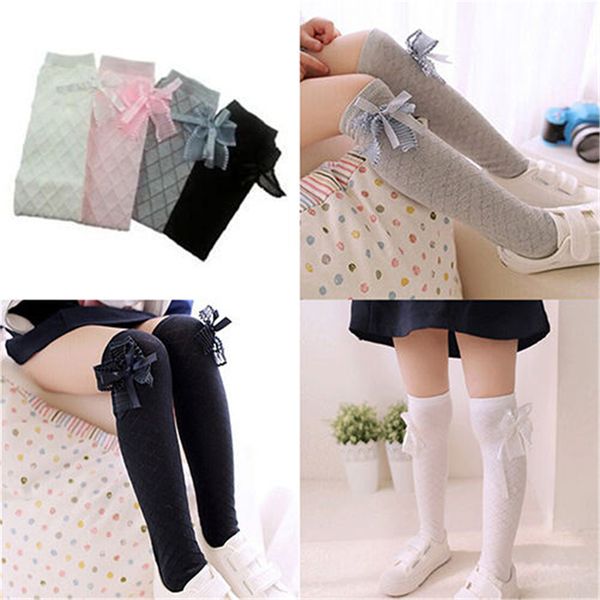 girl classic kids cotton socks tights school high knee gridding bow stockings, Pink;yellow
girl classic kids cotton socks tights school high knee gridding bow stockings, Pink;yellow