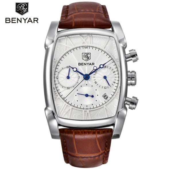 pagani design new men mechanical sport watch waterproof genuine leather quartz business watch relogio masculino, Slivery;brown
pagani design new men mechanical sport watch waterproof genuine leather quartz business watch relogio masculino, Slivery;brown