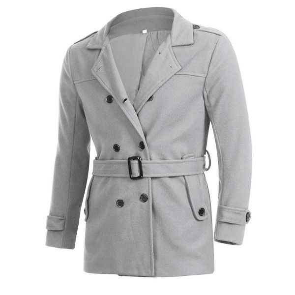 erkek mont autumn long wool coat men fashion turn-down collar wool blend double breasted pea coat jacket men brand overcoats, Black
erkek mont autumn long wool coat men fashion turn-down collar wool blend double breasted pea coat jacket men brand overcoats, Black