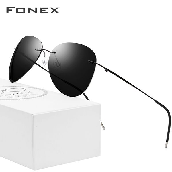 rimless sunglasses titanium men brand designer ultralight male 2018 new light frameless aviation polarized sun glasses for women y200420, White;black
rimless sunglasses titanium men brand designer ultralight male 2018 new light frameless aviation polarized sun glasses for women y200420, White;black