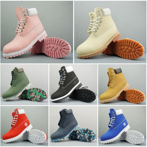 2019 Mens Women Designer Timberland Boot Chestnut Triple Black White Camo Green Brown work Martin winter boots bootie 36-45
2019 Mens Women Designer Timberland Boot Chestnut Triple Black White Camo Green Brown work Martin winter boots bootie 36-45
