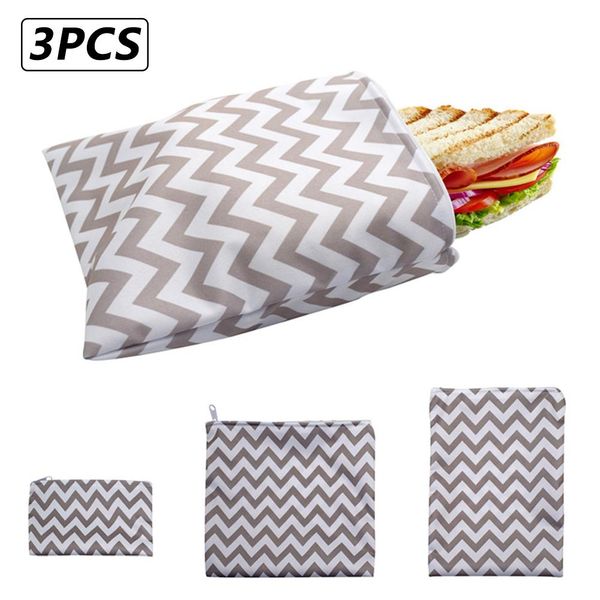 3pcs reusable snack bag waterproof bread sandwich bag pouch for school camping work travel
3pcs reusable snack bag waterproof bread sandwich bag pouch for school camping work travel