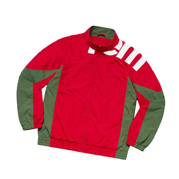 63 oz s shoulder logo track jacket 19fw school uniform jacket waterproof kirin arm ins, Red
63 oz s shoulder logo track jacket 19fw school uniform jacket waterproof kirin arm ins, Red
