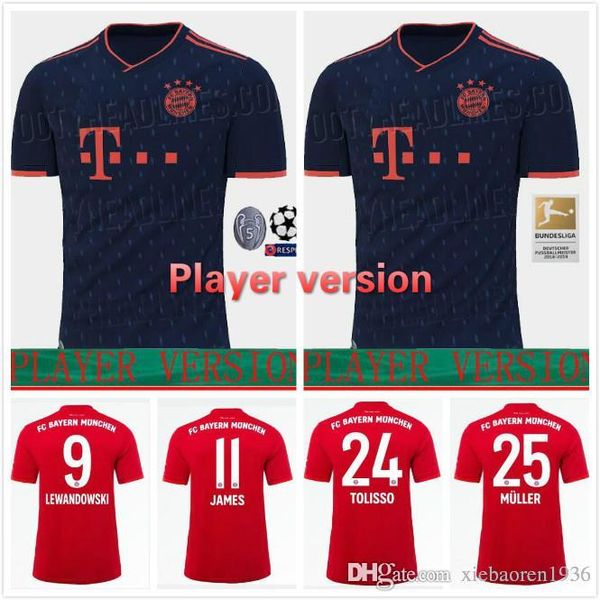 Player ver ion 2019 bayern munich jame occer jer ey 19 20 muller maillot de football robben lewandow ki kimmich hummel football hirt
Player ver ion 2019 bayern munich jame occer jer ey 19 20 muller maillot de football robben lewandow ki kimmich hummel football hirt