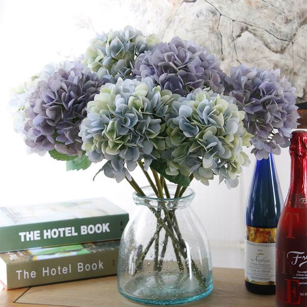 artificial hydrangea flower with flower rod diy silk accessory for party home wedding decoration 5 colors
artificial hydrangea flower with flower rod diy silk accessory for party home wedding decoration 5 colors