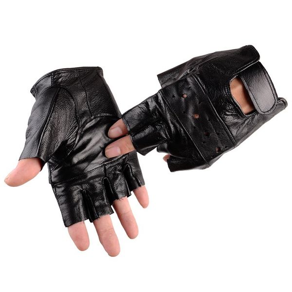 motorcycle moto bike gloves leather half finger punk charlie tactic mountaineering half performance outdoors glove, Black
motorcycle moto bike gloves leather half finger punk charlie tactic mountaineering half performance outdoors glove, Black