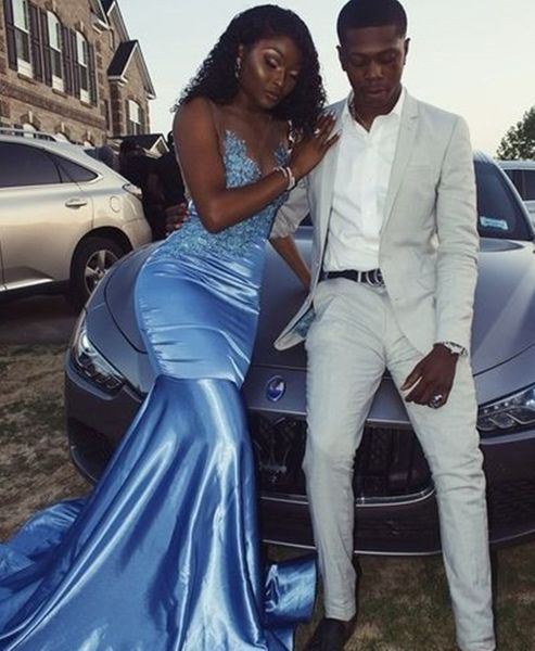 light sky blue mermaid evening dress sheer jewel neck lace appliques floor length black girl special occasion dresses women, White;black
light sky blue mermaid evening dress sheer jewel neck lace appliques floor length black girl special occasion dresses women, White;black
