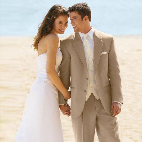 new beige beach wedding men suits groom tuxedos 2 pieces (jacket+pants+vest) bridegroom suits man prom wear blazer 119, Black;gray
new beige beach wedding men suits groom tuxedos 2 pieces (jacket+pants+vest) bridegroom suits man prom wear blazer 119, Black;gray