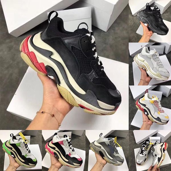 2020 new triple s low make old sneakers light grey black combination soles boots vintage dirty dad casual shoes chaussures
2020 new triple s low make old sneakers light grey black combination soles boots vintage dirty dad casual shoes chaussures