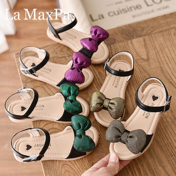 sandals girl's 2021 summer fashion bow soft bottom princess shoes all-match little girl flat size 21-30, Black;red
sandals girl's 2021 summer fashion bow soft bottom princess shoes all-match little girl flat size 21-30, Black;red