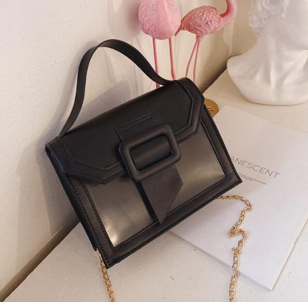 Female PU Small Square Bag Lady Handbags Shoulder Bag PVC Fashionable Single Chain Bags Crossbody
Female PU Small Square Bag Lady Handbags Shoulder Bag PVC Fashionable Single Chain Bags Crossbody
