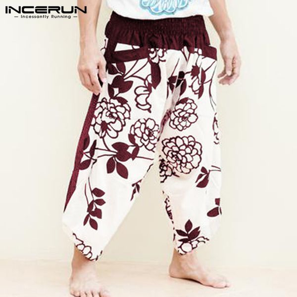 incerun wide-leg pants fashion african style men's 2019 new stitching flower print hiphop comfortable pantalones hombre s-5xl, Black
incerun wide-leg pants fashion african style men's 2019 new stitching flower print hiphop comfortable pantalones hombre s-5xl, Black