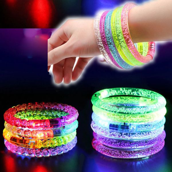 acrylic glitter glow flash led bracelet light up toys sticks luminous crystal hand ring bangle stunning dance party christmas gifts
acrylic glitter glow flash led bracelet light up toys sticks luminous crystal hand ring bangle stunning dance party christmas gifts