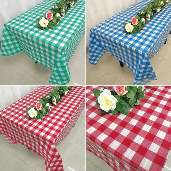 disposable pe tablecloth waterproof oilproof table cloth party wedding tablecloth home rectangle lattice table covers 137*274cm
disposable pe tablecloth waterproof oilproof table cloth party wedding tablecloth home rectangle lattice table covers 137*274cm