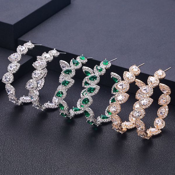 janeklly trendy geometric water drop earrings for women accessories full cubic zirconia earrings jewelry pendientes mujer moda, Silver
janeklly trendy geometric water drop earrings for women accessories full cubic zirconia earrings jewelry pendientes mujer moda, Silver