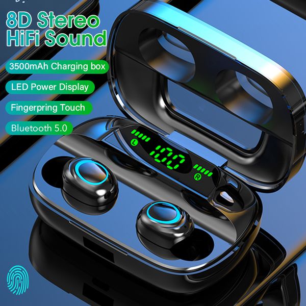 Высококачественные Нажмите Беспроводные наушники TWS 5.0 Bluetooth наушники HiFi стерео н
Высококачественные Нажмите Беспроводные наушники TWS 5.0 Bluetooth наушники HiFi стерео н