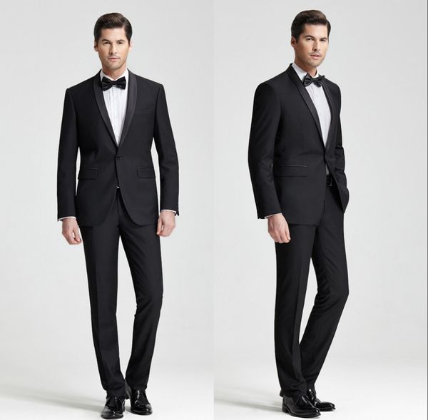new black men wedding suits groom tuxedos business wear 3 pieces man blazer(jacket+pants+bow tie) shawl lapel bridegroom suits, Black;gray
new black men wedding suits groom tuxedos business wear 3 pieces man blazer(jacket+pants+bow tie) shawl lapel bridegroom suits, Black;gray