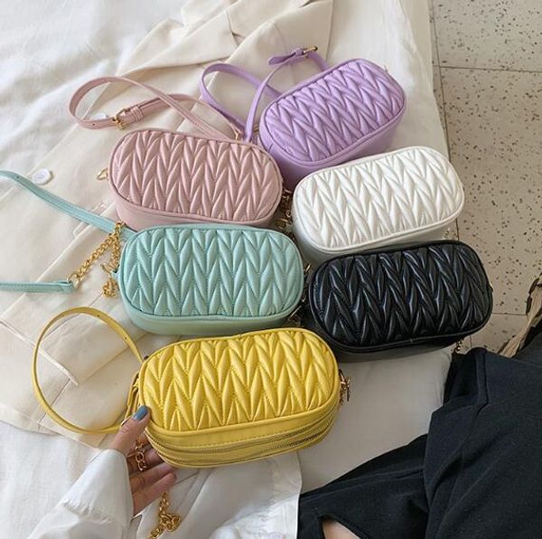 женщины сумки плеча плиссированной конфеты летняя сумка plain цепи crossbody два zipper totes сумки
женщины сумки плеча плиссированной конфеты летняя сумка plain цепи crossbody два zipper totes сумки