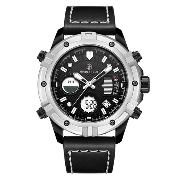 reloj hombre goldenhour спорт кожа мужские часы цифровой автоматический водонепроницаемый военный человек наручные часы 2019 relogio masculi, Slivery;brown
reloj hombre goldenhour спорт кожа мужские часы цифровой автоматический водонепроницаемый военный человек наручные часы 2019 relogio masculi, Slivery;brown