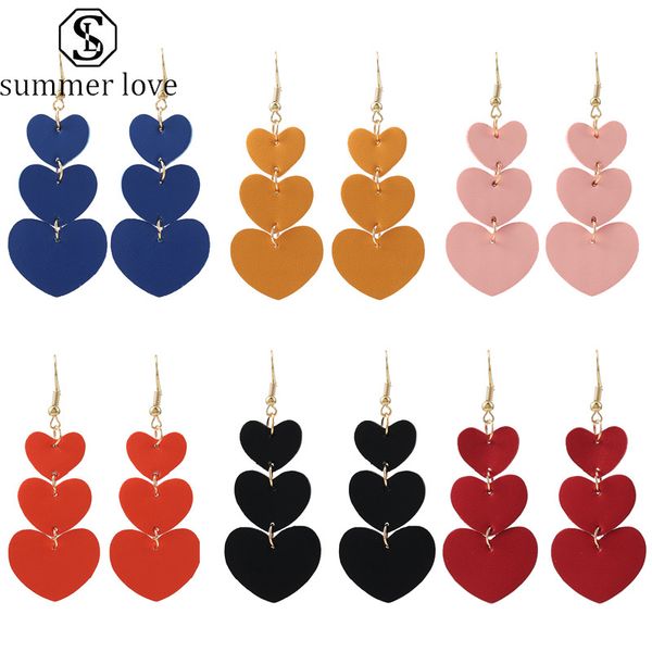 faux leather earrings 6 colors heart shape double side christmas earring dangle long earrings jewelry gift for women summer love y, Silver
faux leather earrings 6 colors heart shape double side christmas earring dangle long earrings jewelry gift for women summer love y, Silver