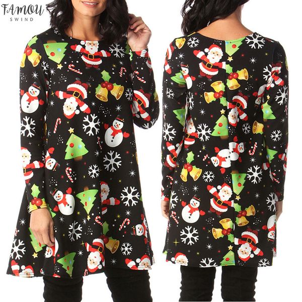 women's vintage christmas santa printed costume a-line loose swing dress women summer vintage dress, Black;gray
women's vintage christmas santa printed costume a-line loose swing dress women summer vintage dress, Black;gray