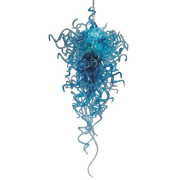 Wholesale Modern Crystal Chandeliers Lamp 100% Hand Blown Glass Art Chandelier Light Fixture LED Lights Large Blue Lighting for Livingroom
Wholesale Modern Crystal Chandeliers Lamp 100% Hand Blown Glass Art Chandelier Light Fixture LED Lights Large Blue Lighting for Livingroom