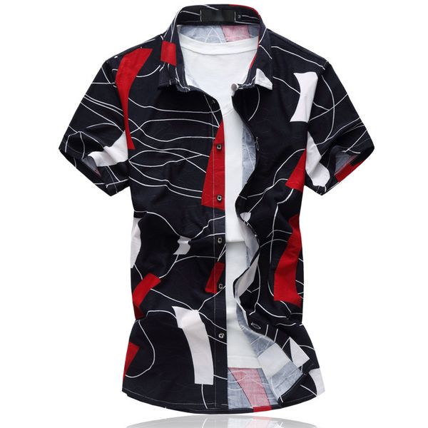 2020 summer men's casual shirt fashion geometric printing slim stretch shirt brand business leisure large size 6xl clothing,8812, White;black
2020 summer men's casual shirt fashion geometric printing slim stretch shirt brand business leisure large size 6xl clothing,8812, White;black