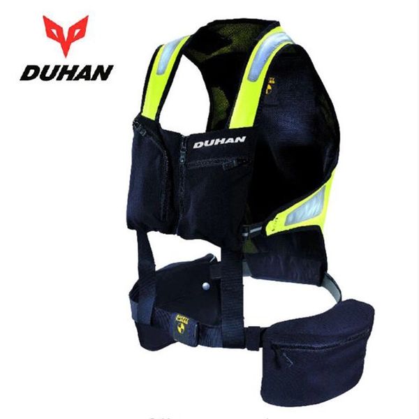 duhan motorcycle reflective vest safety warning clothes jacket protective clothing back protection fluorescence green, Black;white
duhan motorcycle reflective vest safety warning clothes jacket protective clothing back protection fluorescence green, Black;white