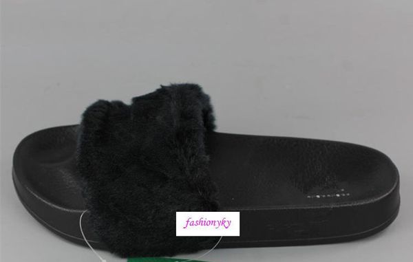 2017 with box and dust bags new rihanna fenty leadcat fur slides - pink, black, white slide sandal womens slippers retail
2017 with box and dust bags new rihanna fenty leadcat fur slides - pink, black, white slide sandal womens slippers retail