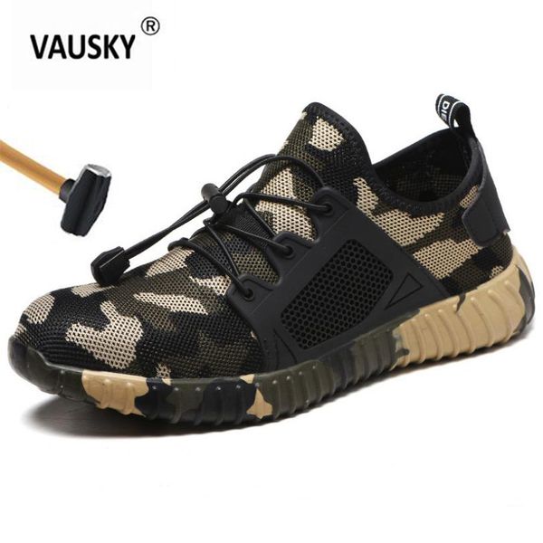 werkschoenen heren safety shoes steel toe boots camo breathable mesh casual shoes construction puncture proof work for me, Black
werkschoenen heren safety shoes steel toe boots camo breathable mesh casual shoes construction puncture proof work for me, Black