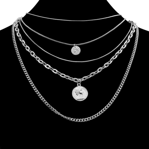 women bohemian handmade silver metal multilayer alloy geometric necklace ladies party wedding jewelry l0502
women bohemian handmade silver metal multilayer alloy geometric necklace ladies party wedding jewelry l0502