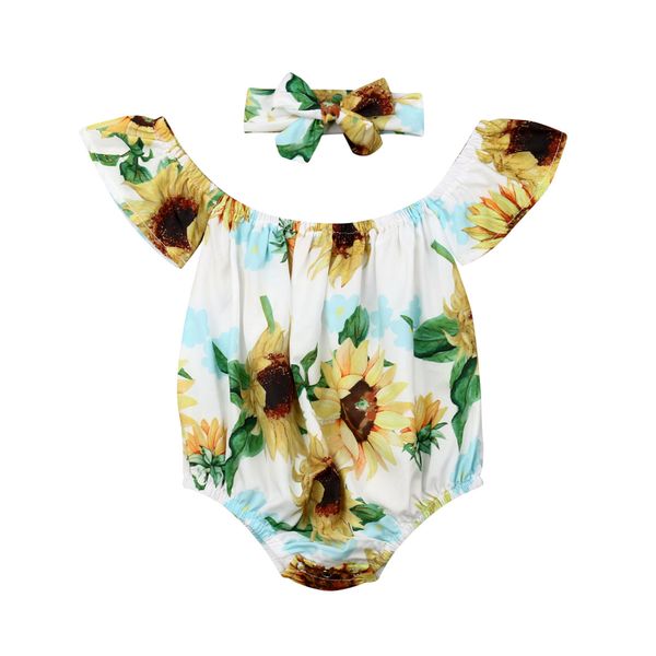 Emmababy 2019 Summer Toddler Kids Baby Girl Clothes Romper Sunflower Off Shoulder Jumpsuit+Headband Cute Sweet Outfits Sunsuit
Emmababy 2019 Summer Toddler Kids Baby Girl Clothes Romper Sunflower Off Shoulder Jumpsuit+Headband Cute Sweet Outfits Sunsuit