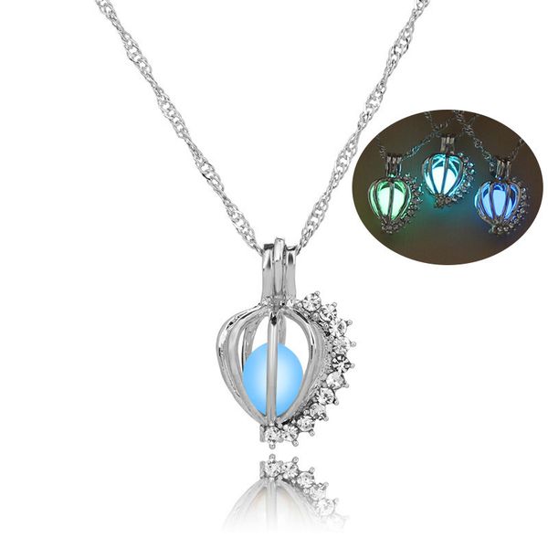 noctilucent pearl necklace personality diamond pumpkin diy luminescence pendeloque cut gift, Silver
noctilucent pearl necklace personality diamond pumpkin diy luminescence pendeloque cut gift, Silver