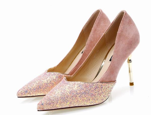 2019 women's shoes in spring and autumn with new style high heel fine heel pointed end suede @27, Black
2019 women's shoes in spring and autumn with new style high heel fine heel pointed end suede @27, Black