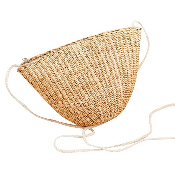 new women shoulder bag fashion creative woven rattan straw portable crossbody bag satchel wind bohemia beach for women
new women shoulder bag fashion creative woven rattan straw portable crossbody bag satchel wind bohemia beach for women