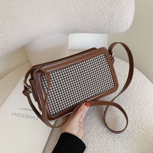 single shoulder bag for women's bag 2020 new joker plaid thousand bird plaid messenger fashion
single shoulder bag for women's bag 2020 new joker plaid thousand bird plaid messenger fashion