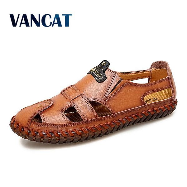 2019 new quality genuine leather men sandals outdoor summer flip flop casual shoes men beach sandalias men shoes big size 39-48 t200420, Black
2019 new quality genuine leather men sandals outdoor summer flip flop casual shoes men beach sandalias men shoes big size 39-48 t200420, Black