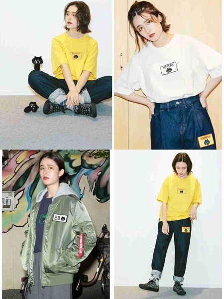 tide brand designer men luxury japanese shi shang ne-net frightened cat image logo short-sleeved t-shirt men and women celebrity inspired co, White;black
tide brand designer men luxury japanese shi shang ne-net frightened cat image logo short-sleeved t-shirt men and women celebrity inspired co, White;black