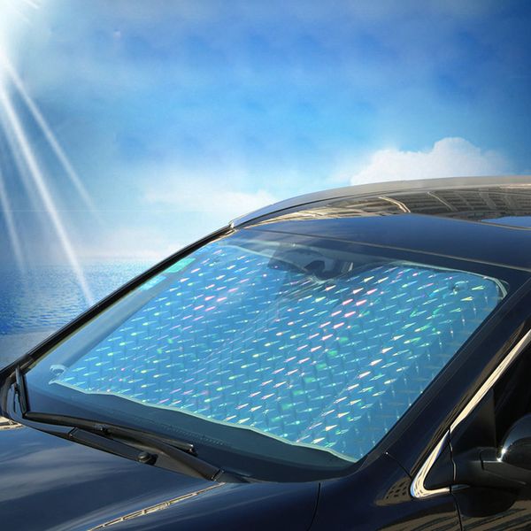 140см верхнего качество автомобиля стайлинг лазерных автомобили солнцезащитных повседневное складной лобовое стекло автомобиля козырек крышк
140см верхнего качество автомобиля стайлинг лазерных автомобили солнцезащитных повседневное складной лобовое стекло автомобиля козырек крышк