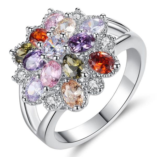 muti-color flower ring for women in rhodium plated retro cubic zirconia silver jewelry gifts for women, Golden;silver
muti-color flower ring for women in rhodium plated retro cubic zirconia silver jewelry gifts for women, Golden;silver