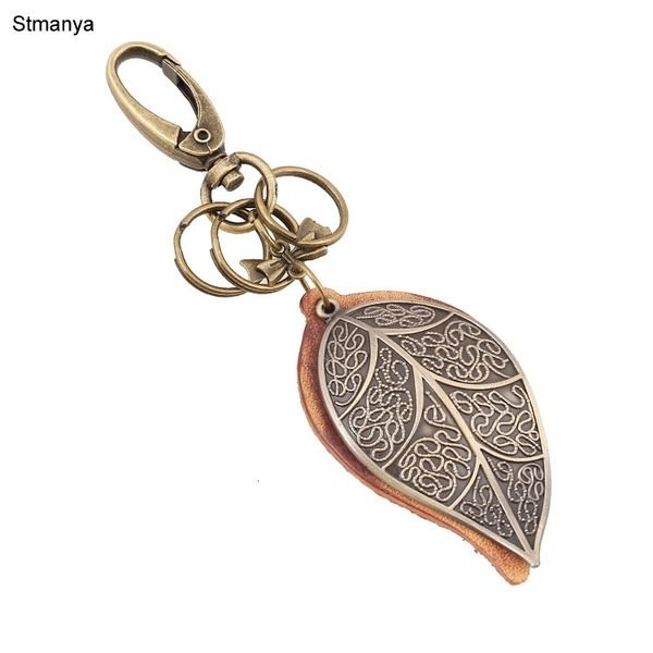 punk retro personality leather cut out men women keychain bag pendant alloy leaves car key chain ring holder jewelry, Slivery;golden
punk retro personality leather cut out men women keychain bag pendant alloy leaves car key chain ring holder jewelry, Slivery;golden