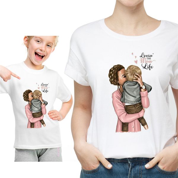 mother and daughter t shirt matching family outfits mom and daughter matching clothes, Blue
mother and daughter t shirt matching family outfits mom and daughter matching clothes, Blue