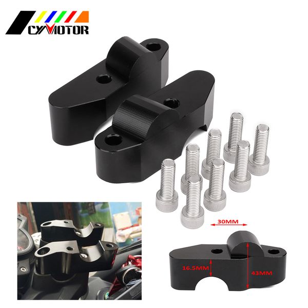motorcycle cnc aluminum handlebar clamp riser adaptor for benelli bj600 bj600gs bn600 tnt600 bn600
motorcycle cnc aluminum handlebar clamp riser adaptor for benelli bj600 bj600gs bn600 tnt600 bn600