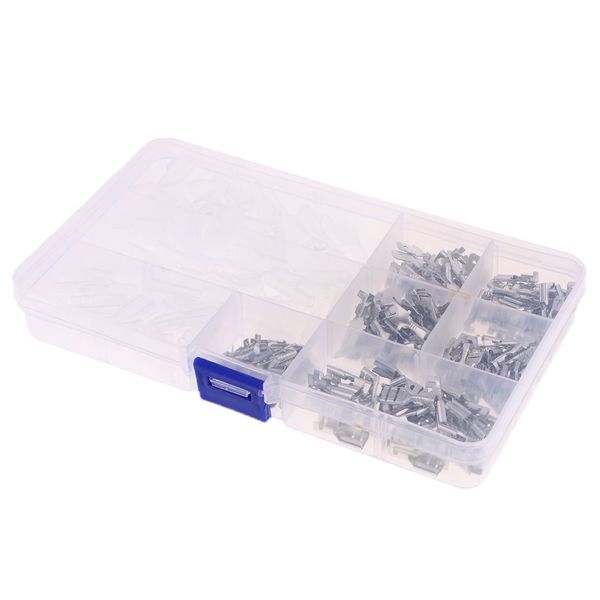 270pcs higher-quality electrical wire terminals assortment insulated crimp connectors spade
270pcs higher-quality electrical wire terminals assortment insulated crimp connectors spade