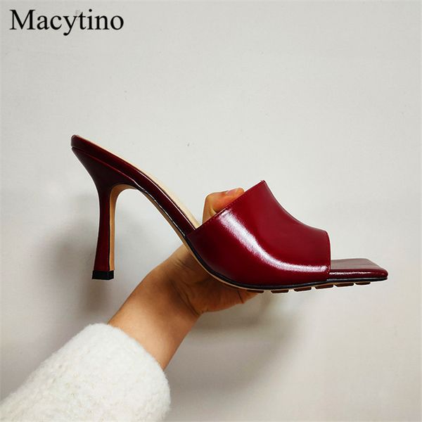 slippers summer real leather square toe high heel shoes formal party sandals women heels, Black
slippers summer real leather square toe high heel shoes formal party sandals women heels, Black