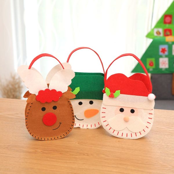 santa claus handbag high-grade felt stereo sticker santa claus snowman gift bag candy bag
santa claus handbag high-grade felt stereo sticker santa claus snowman gift bag candy bag